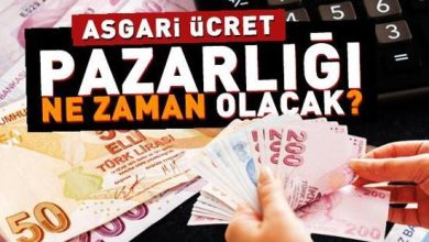 Asgari ücret pazarlığı ne zaman olacak?